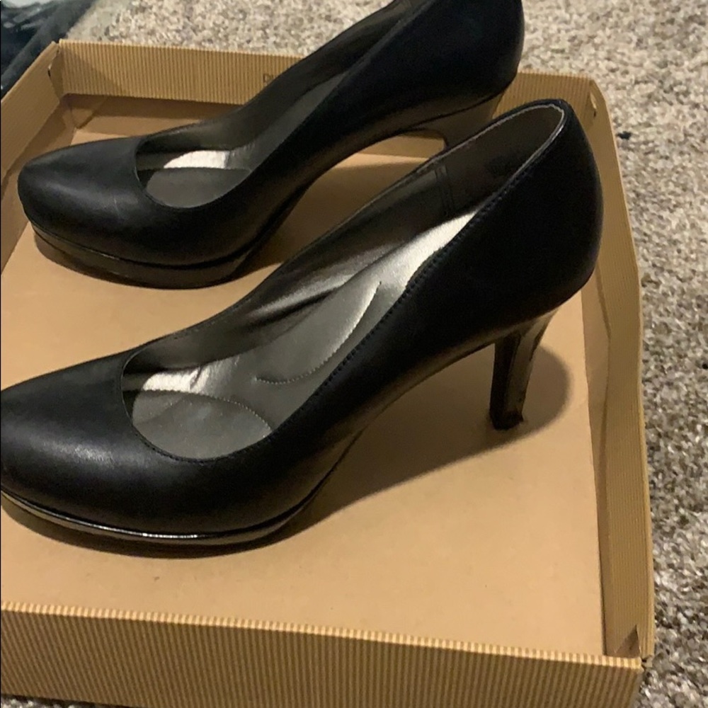 Black heels